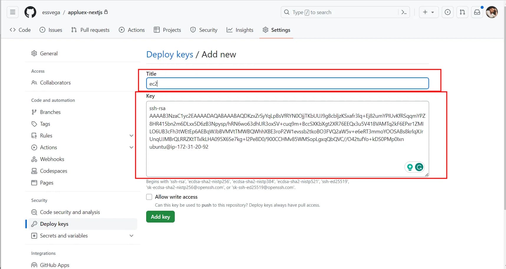 Deploy a Nextjs application using ubuntu and nginx in AWS-EC2 | Appluex