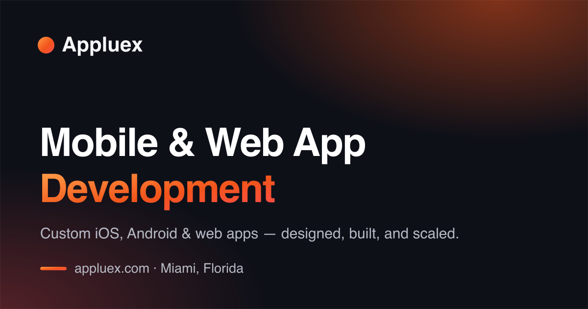 App Developers in Miami | Appluex